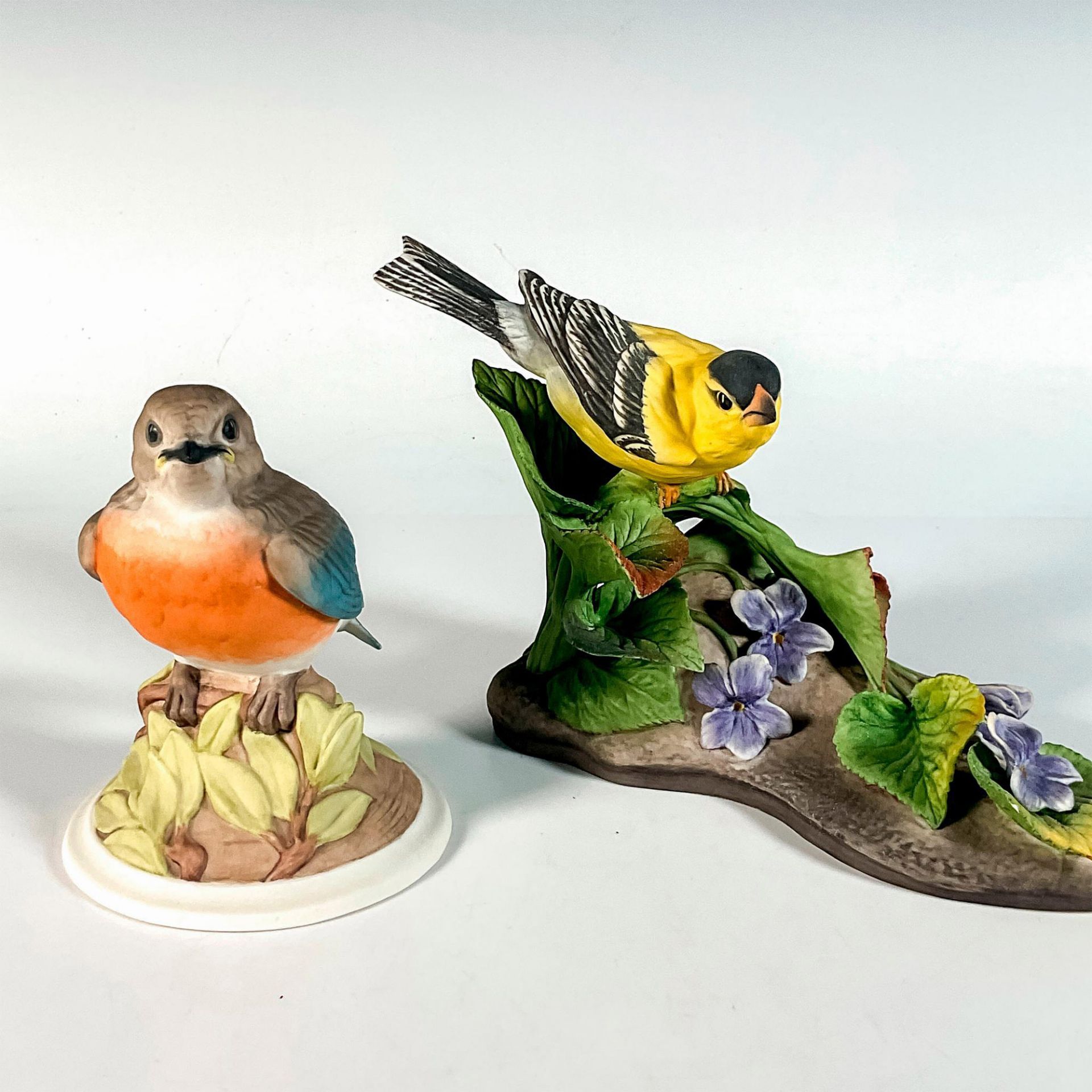 2pc Boehm Porcelain Bird Figurines - Image 2 of 5