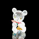 Swarovski Silver Crystal Figurine, Kris Bear with Honey Pot