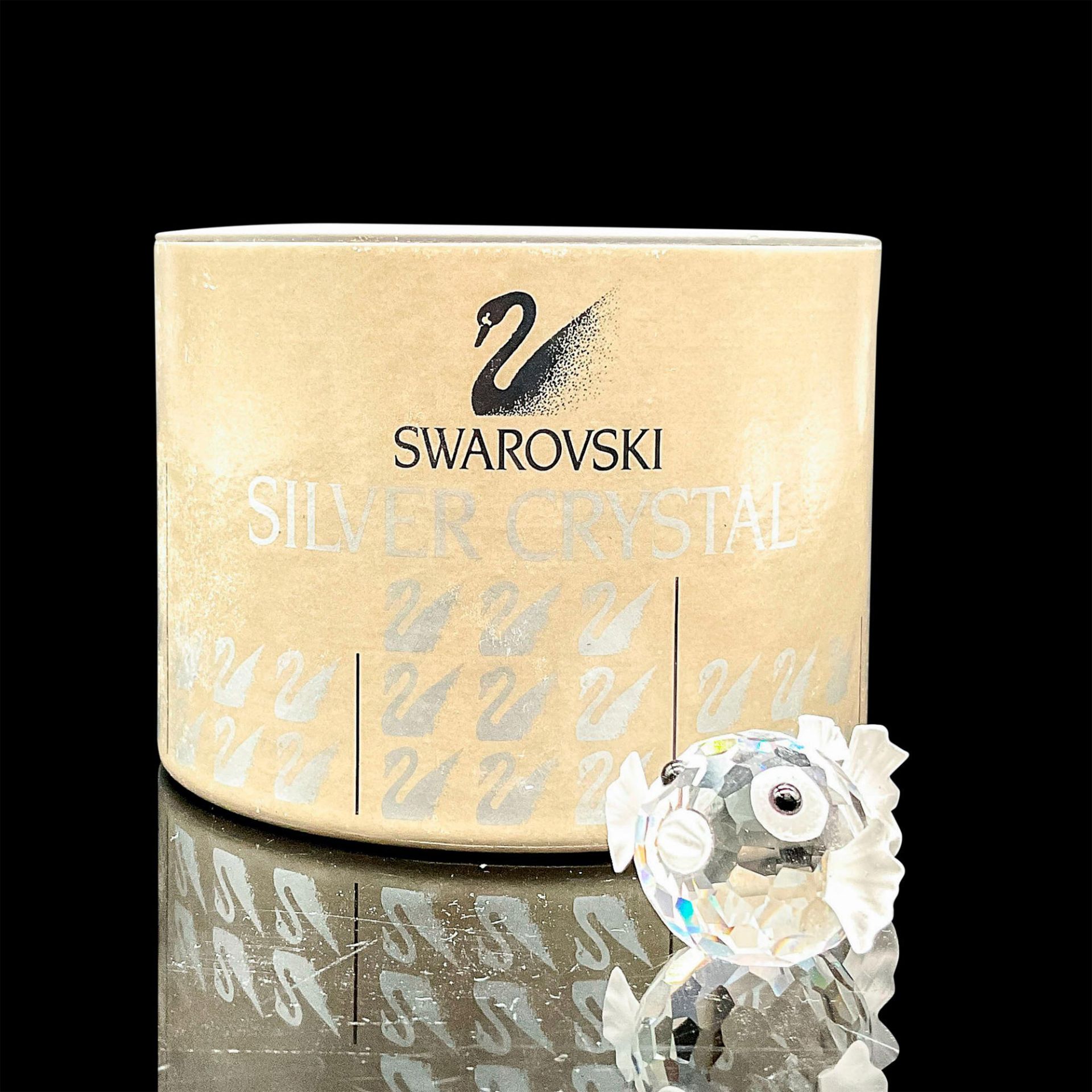 Swarovski Silver Crystal Figurine, Mini Blowfish - Image 2 of 4