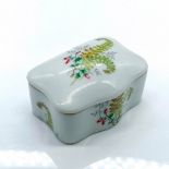 Cute Limoges Floral Trinket Box