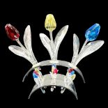 2pc Swarovski Crystal Tulip Flower Groupings