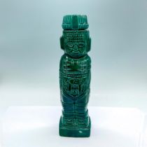 Tiki Bar Aztec Mayan Liquor Bottle