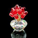 Swarovski Crystal Figurine, The Vase of Roses