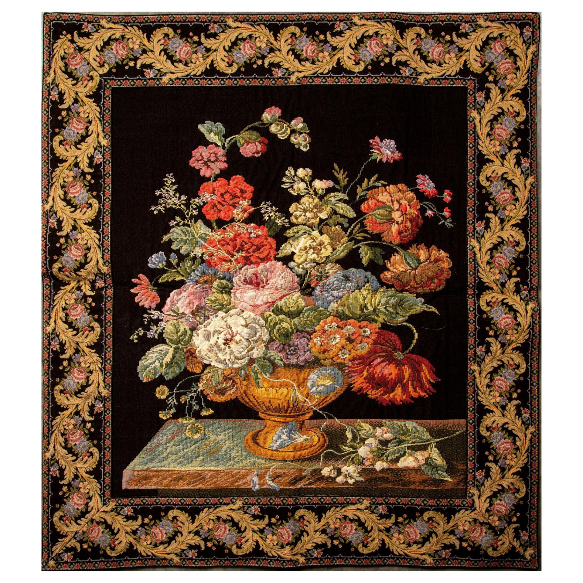 Tapisseries De Flandres Flemish Floral Tapestry