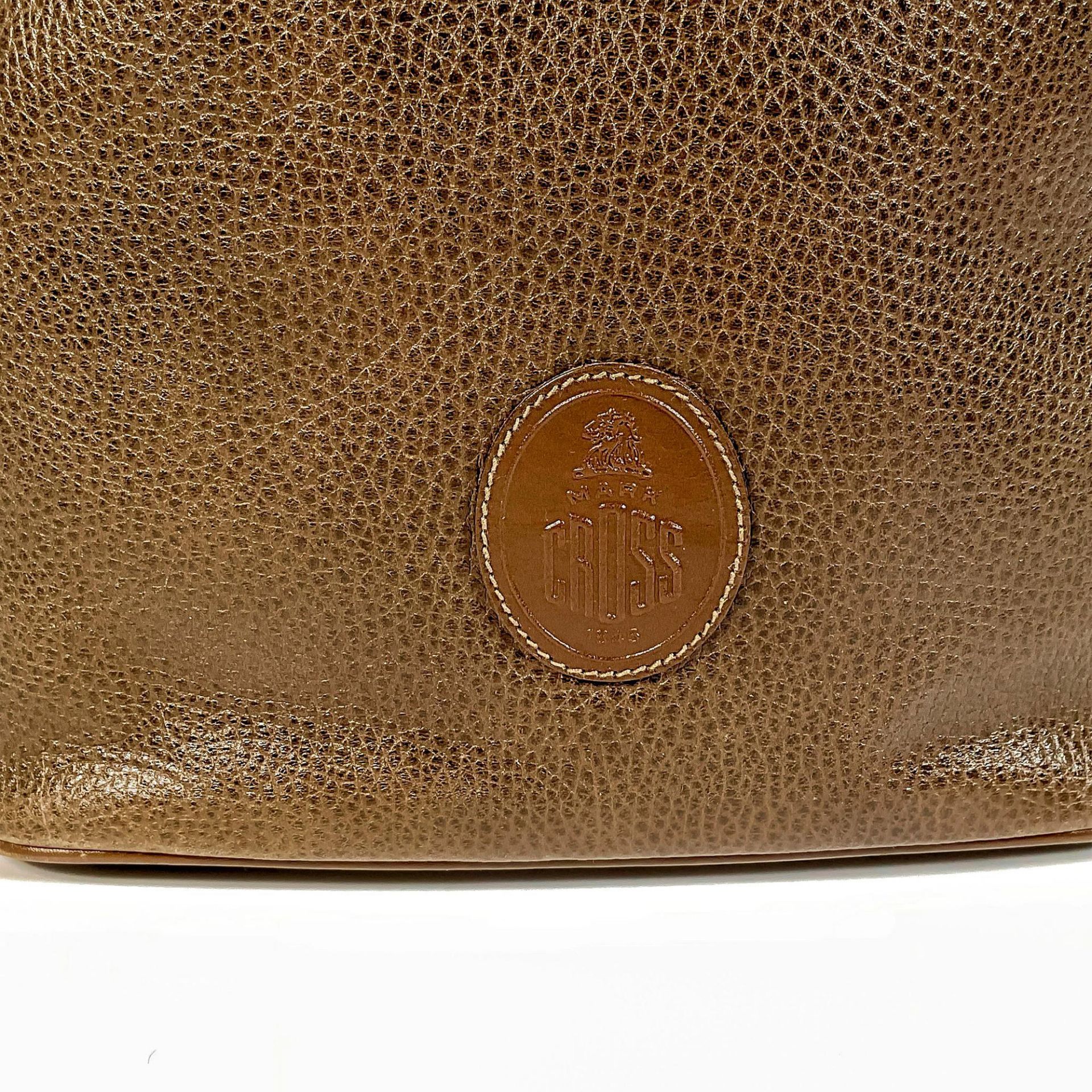 Mark Cross Brown Leather Handbag - Image 5 of 6