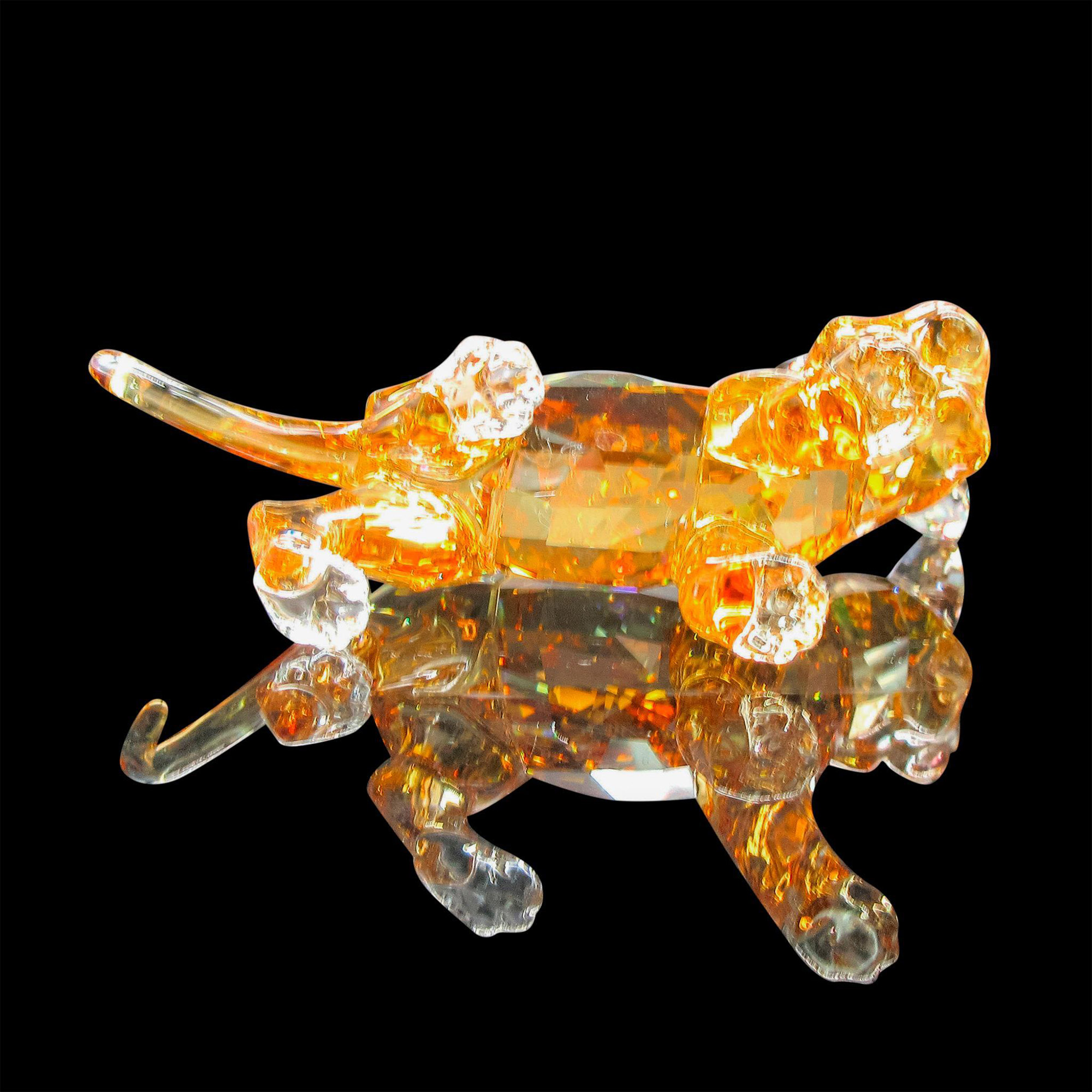 Swarovski Crystal Figurine, Standing Tiger Cub - Image 3 of 4