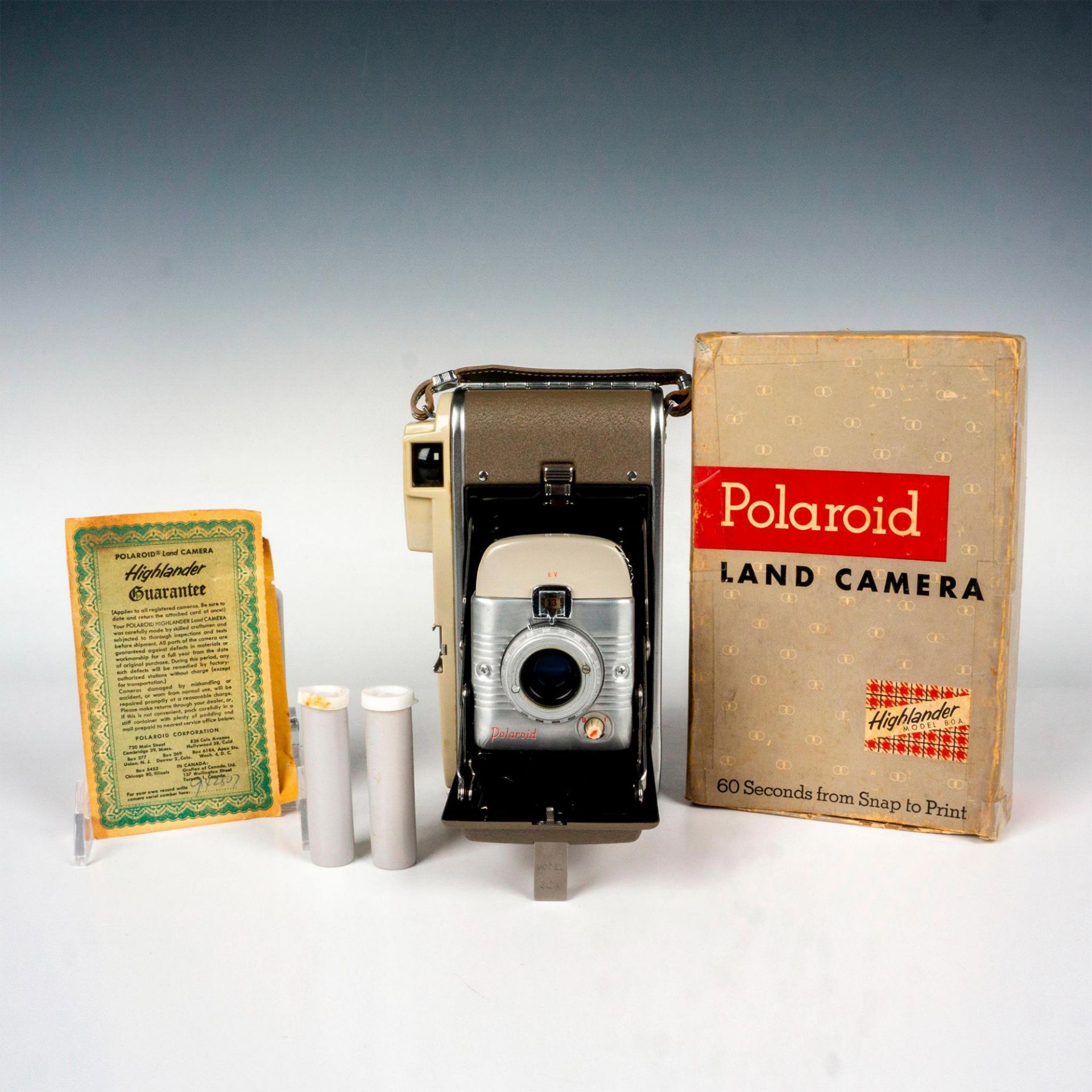 Vintage Polaroid Highlander Land Camera - Image 3 of 6