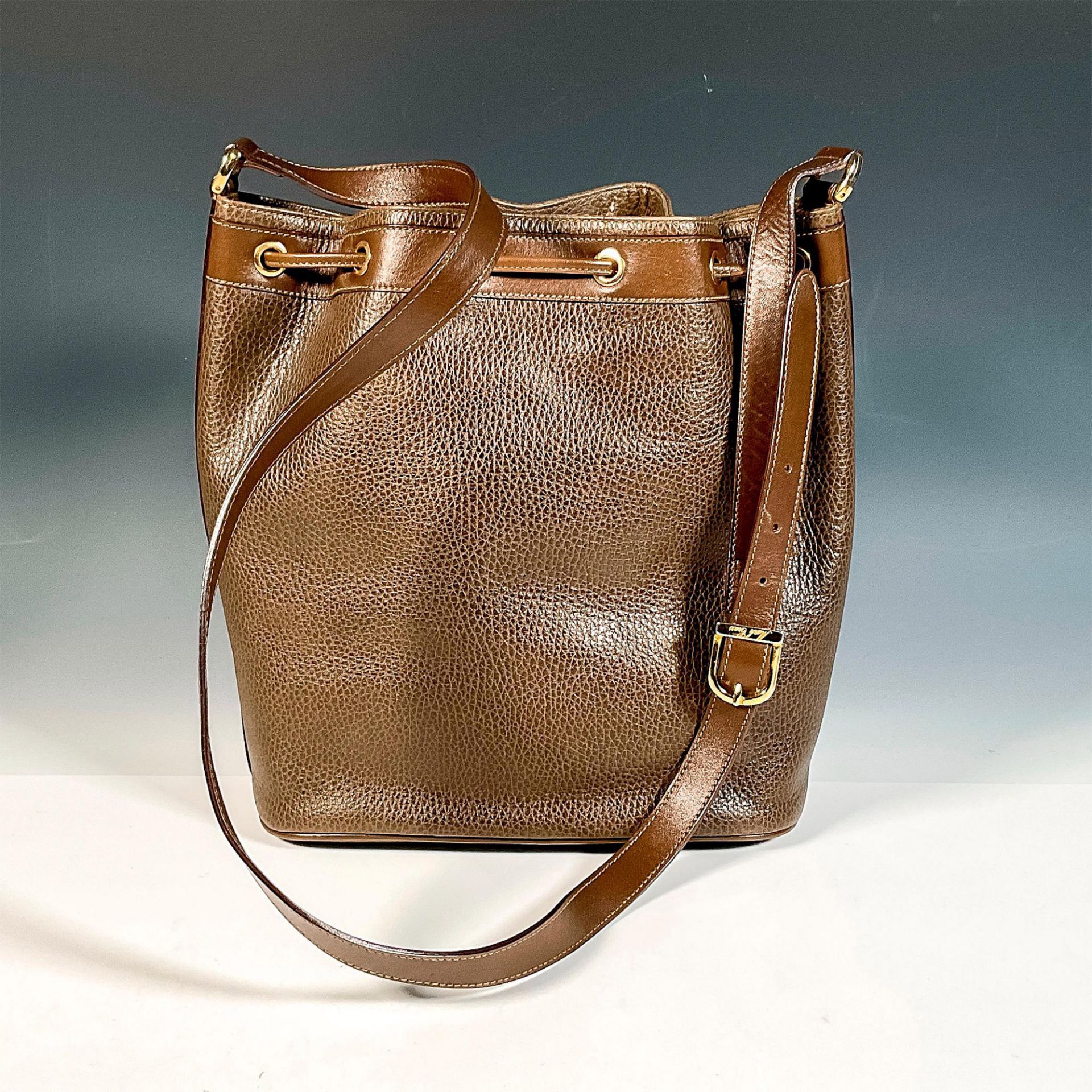 Mark Cross Brown Leather Handbag - Bild 2 aus 6
