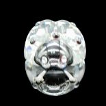 Swarovski Silver Crystal Figurine, Ladybug