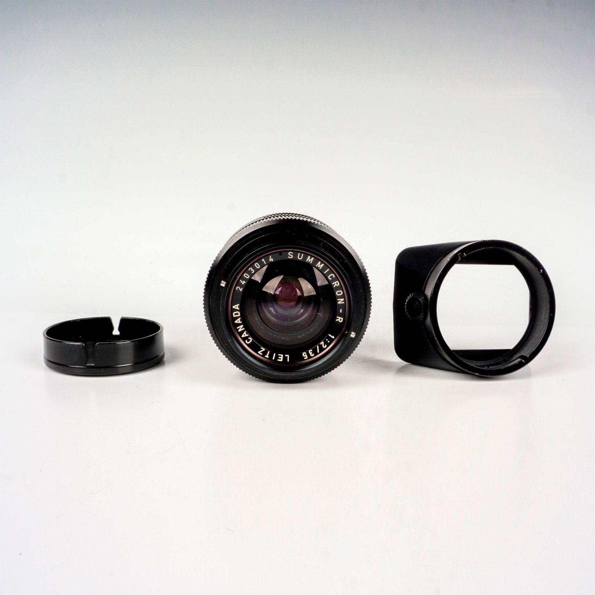 Leica Summicron-R Lens 35mm F/2 & Hood, Leitz Canada - Bild 3 aus 4