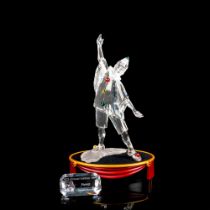 Swarovski SCS Crystal Figurine with Plaque + Base, Pierrot