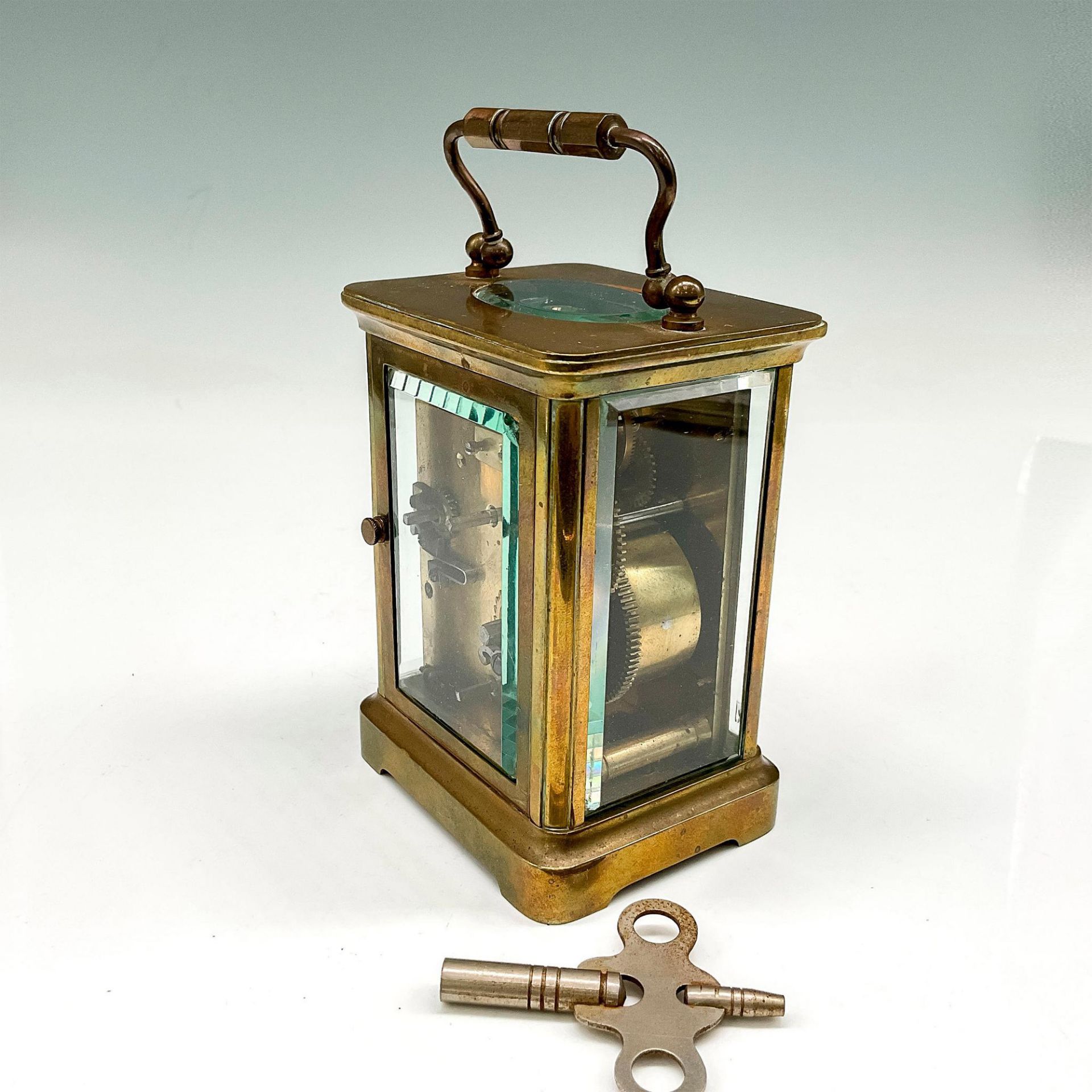 Vintage Brass Cased Carriage Clock - Image 2 of 3