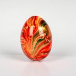 Vintage Dipped Glazed Egg Figurine
