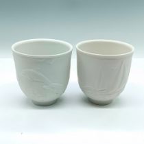 Pair of Lladro Votive Candle Holder Cups - Lladro Figurine