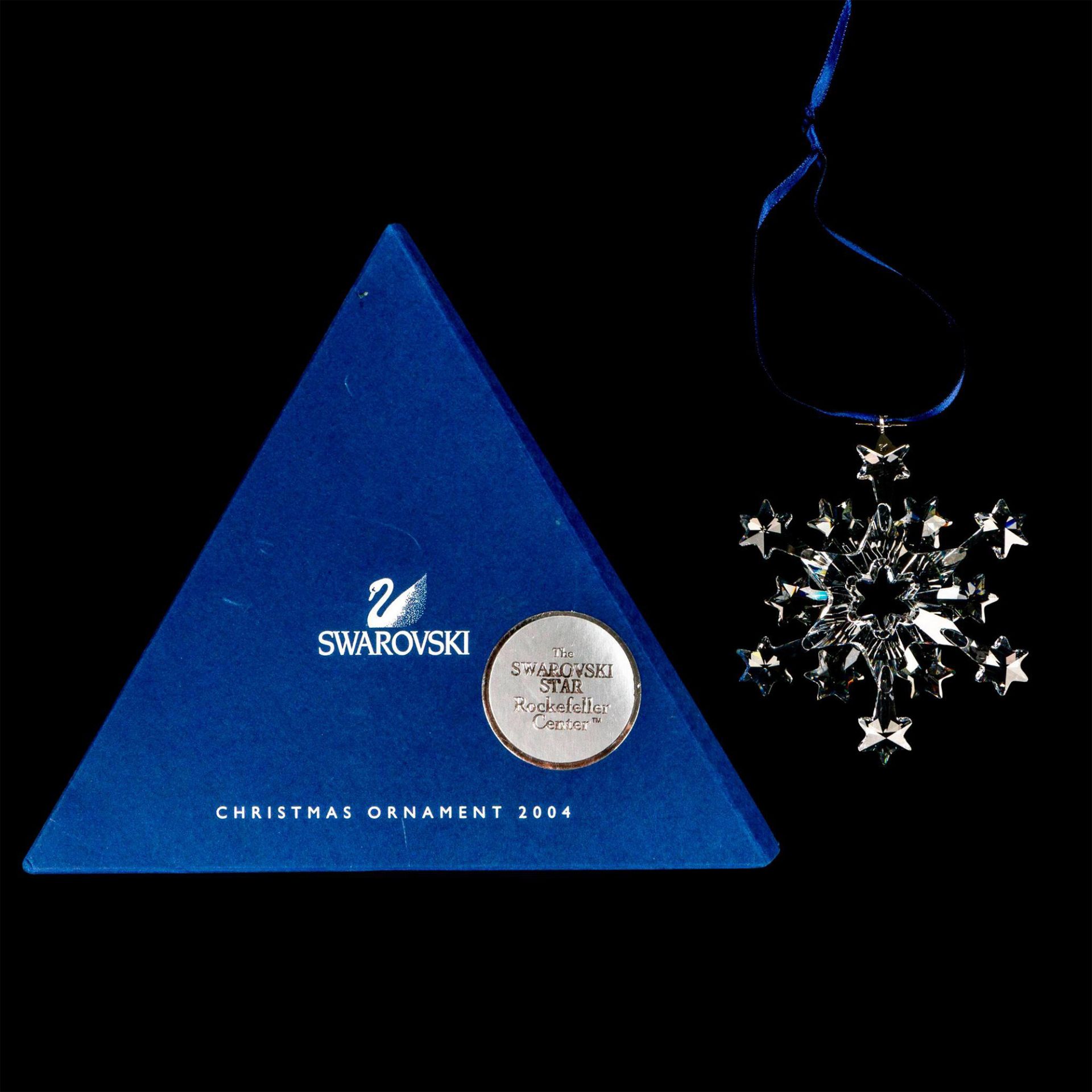 Swarovski Crystal Holiday Ornament 2004 - Image 2 of 2