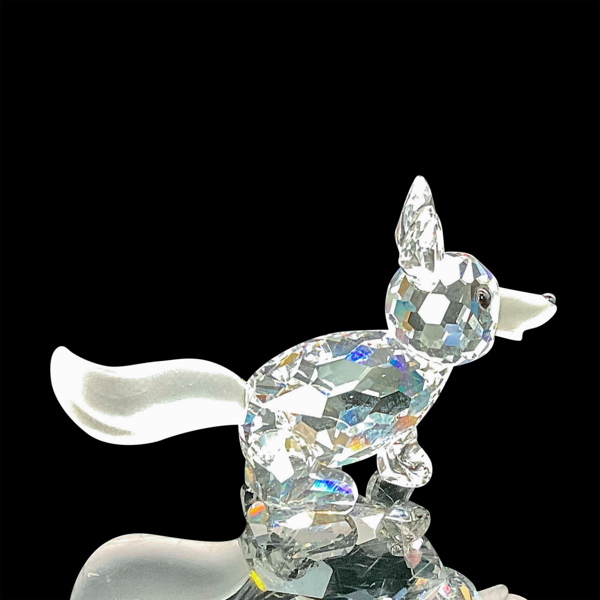 Swarovski Crystal Figurine Mini Fox Running/Prowling