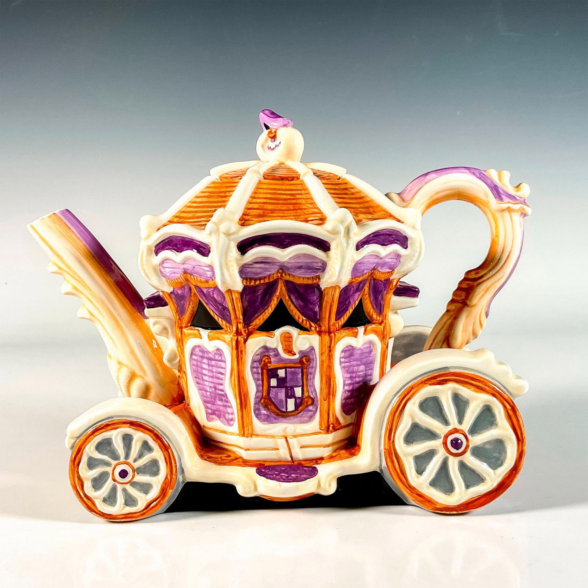 Department 56 Storybook Teapot, Cinderella Carriage