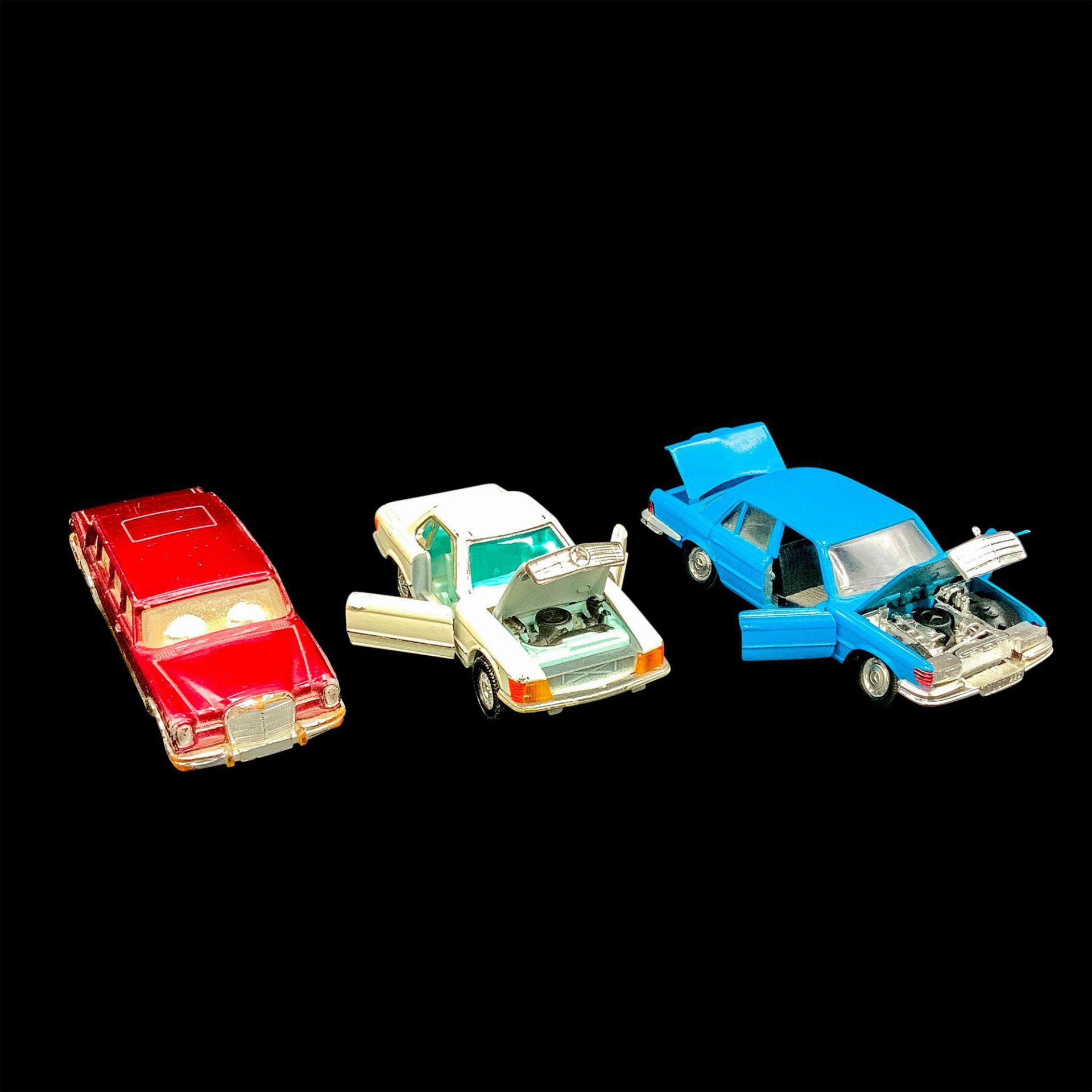 3pc Schuco Mercedes Matchbox Cars Collection - Image 3 of 4