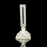 Crystal Perfume Bottle with Tall Stopper