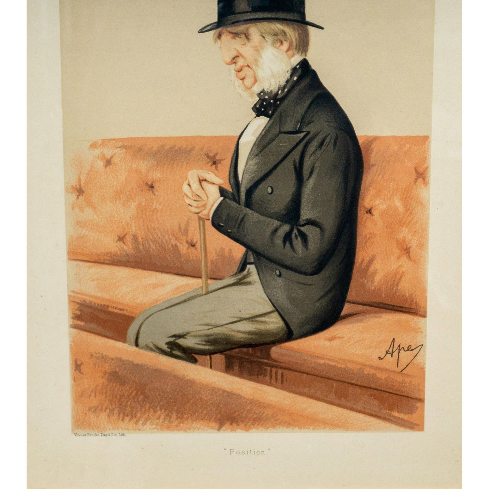 Vanity Fair Chromolithograph of The Duke of Devonshire - Bild 3 aus 5