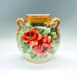 Jean Pouyat Limoges Porcelain Vase