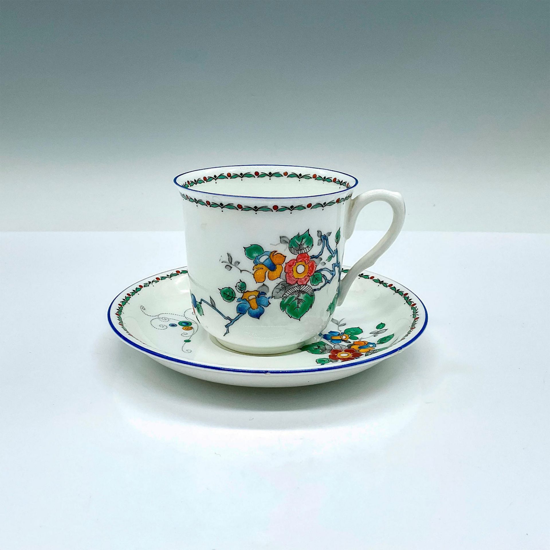 Shelley China Teacup and Saucer, Idalium