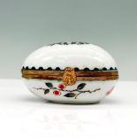 Porcelain De Paris Egg Trinket Box