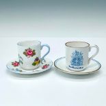 Pair of Shelley China Miniature Teacups & Saucers