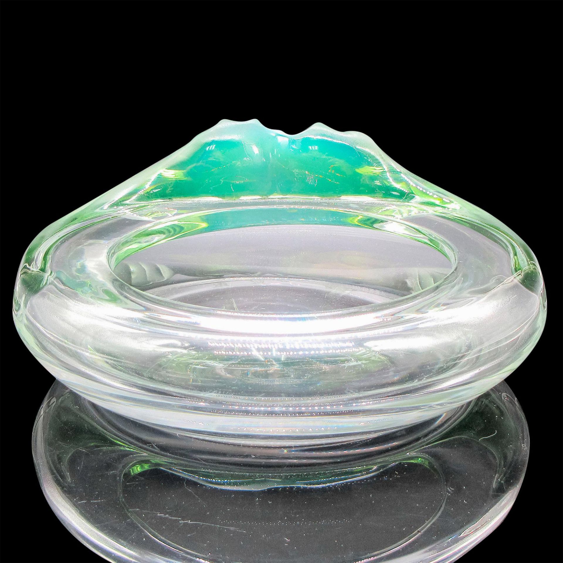 Lalique Crystal Centerpiece Bowl, Yeso Antinea Koi Fish - Image 2 of 3