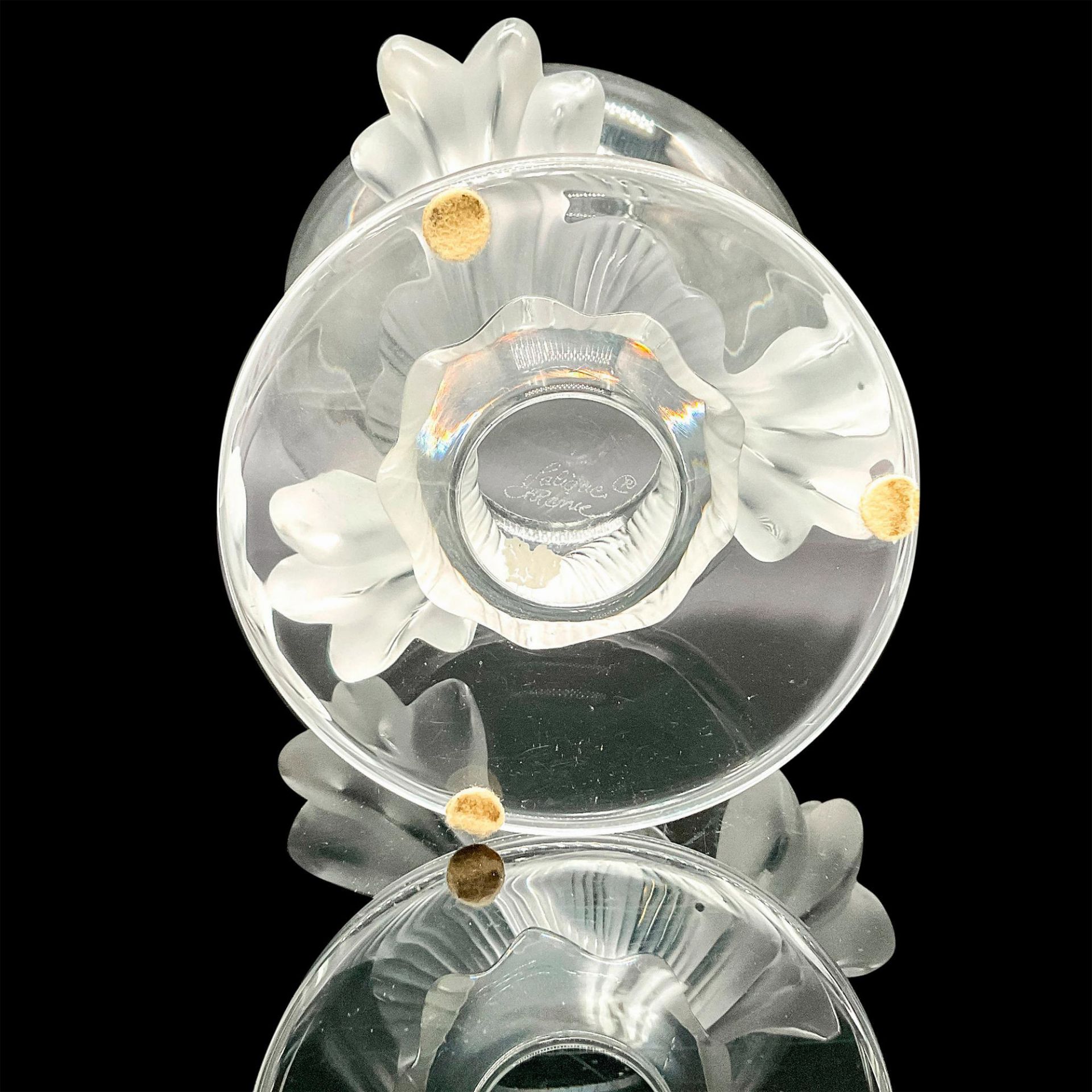 Lalique Crystal Vase, Bagheera Claw - Image 3 of 3