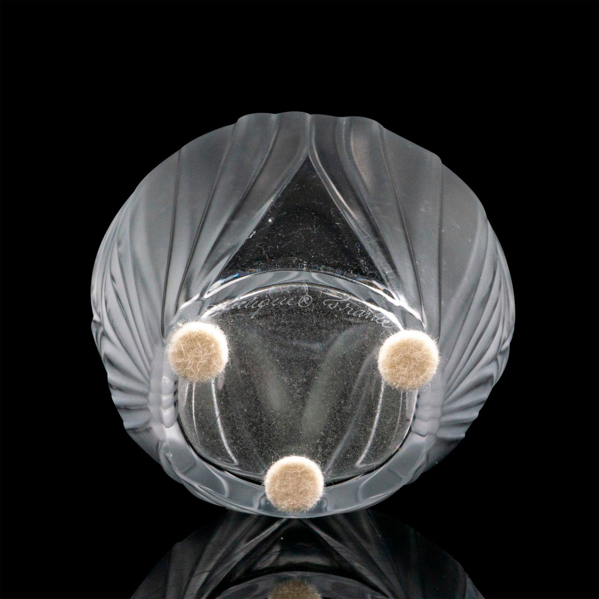 Lalique Crystal Vase, Pavie - Image 4 of 5