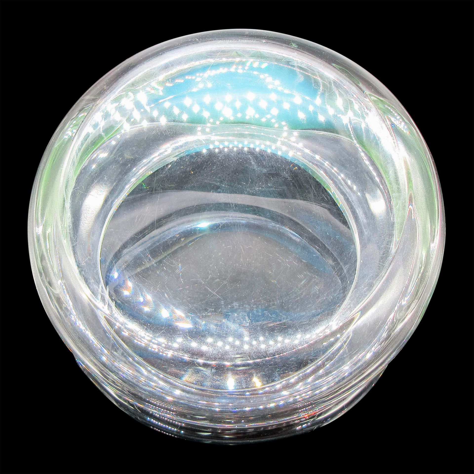 Lalique Crystal Centerpiece Bowl, Yeso Antinea Koi Fish - Image 3 of 3