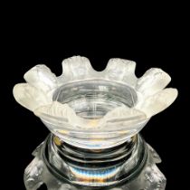 Lalique Crystal Ashtray, Saint Nicholas