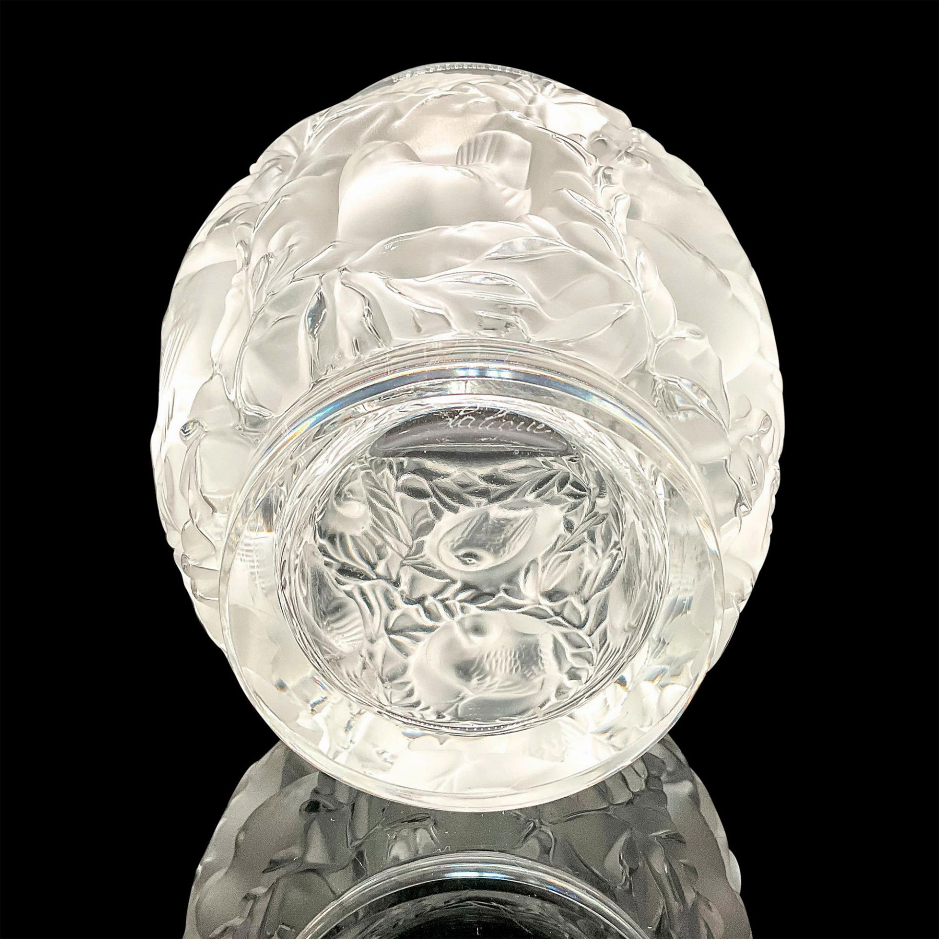 Lalique Crystal Vase, Bagatelle - Image 3 of 3