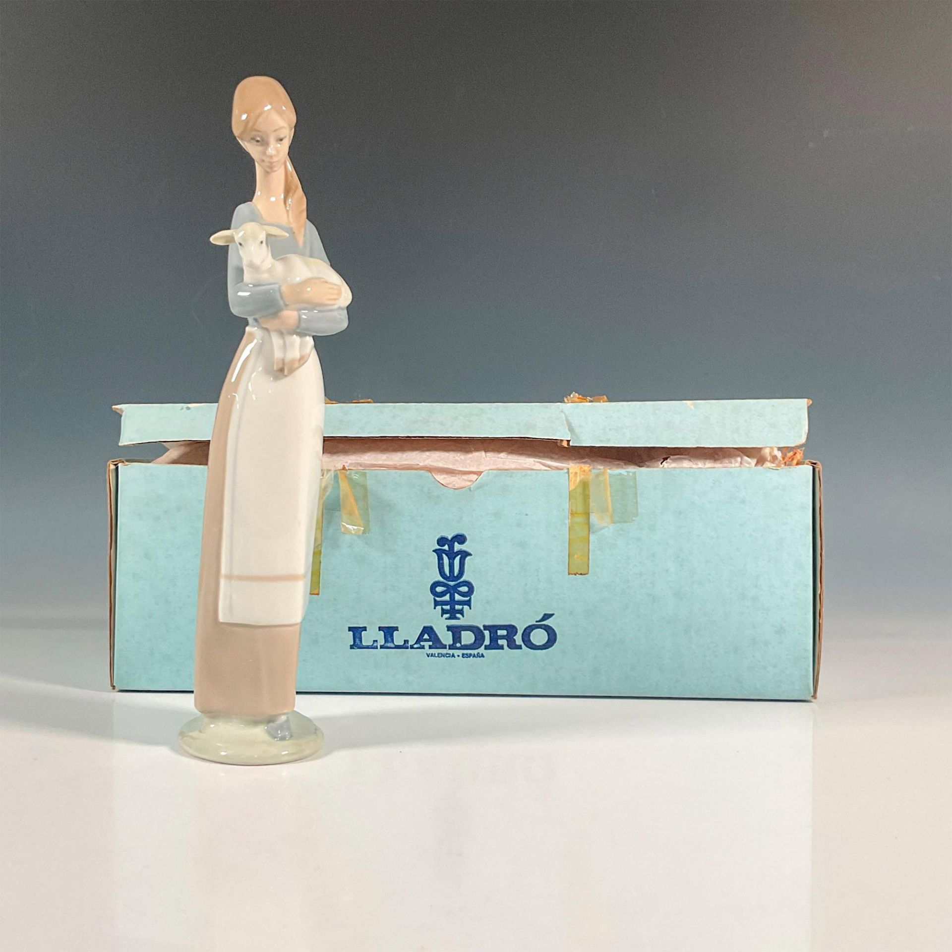 Girl With Lamb 1004505 - Lladro Porcelain Figurine - Bild 5 aus 5