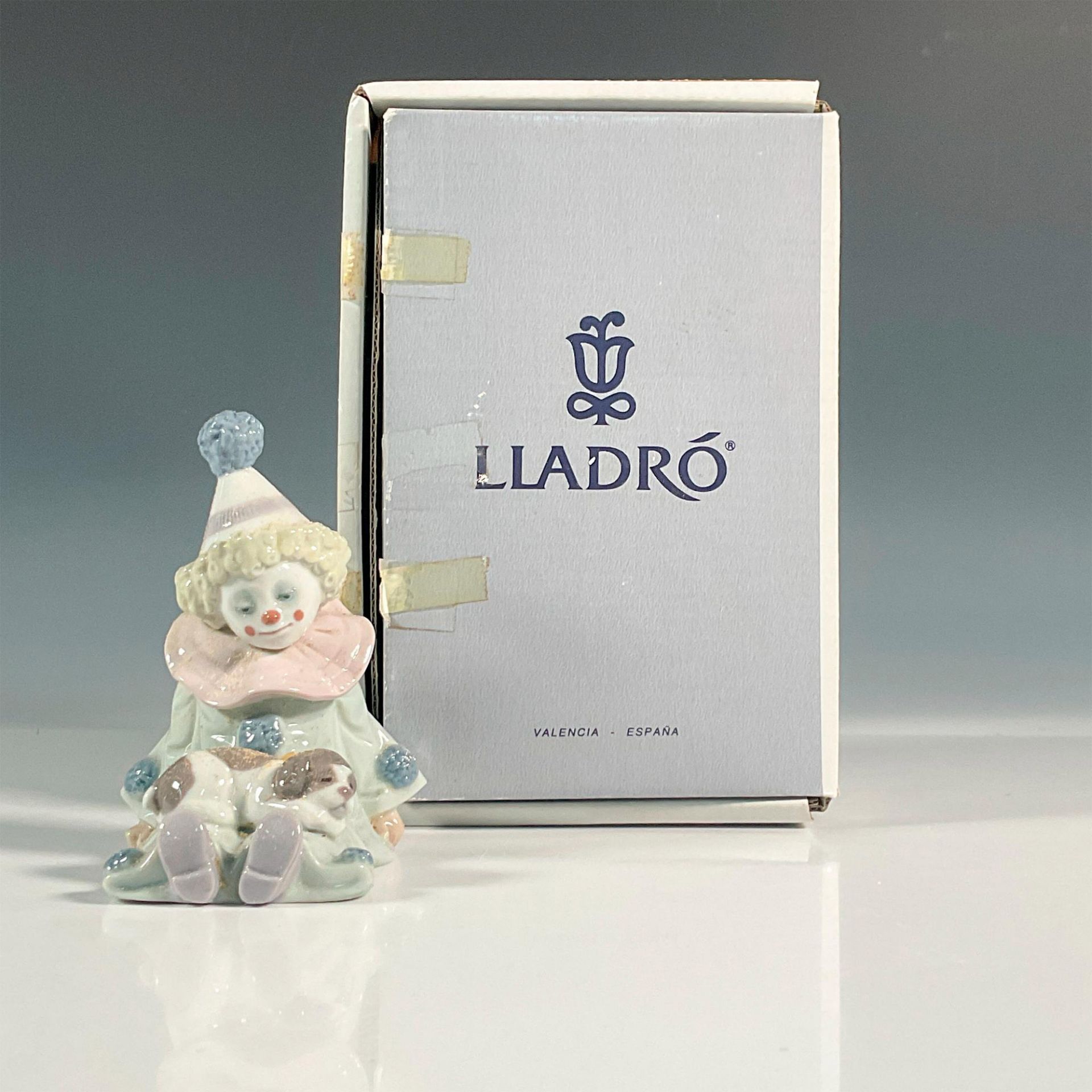 Pierrot With Puppy 1005277 - Lladro Porcelain Figurine - Bild 4 aus 4