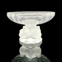 Lalique Crystal Compote Bowl, Nogent