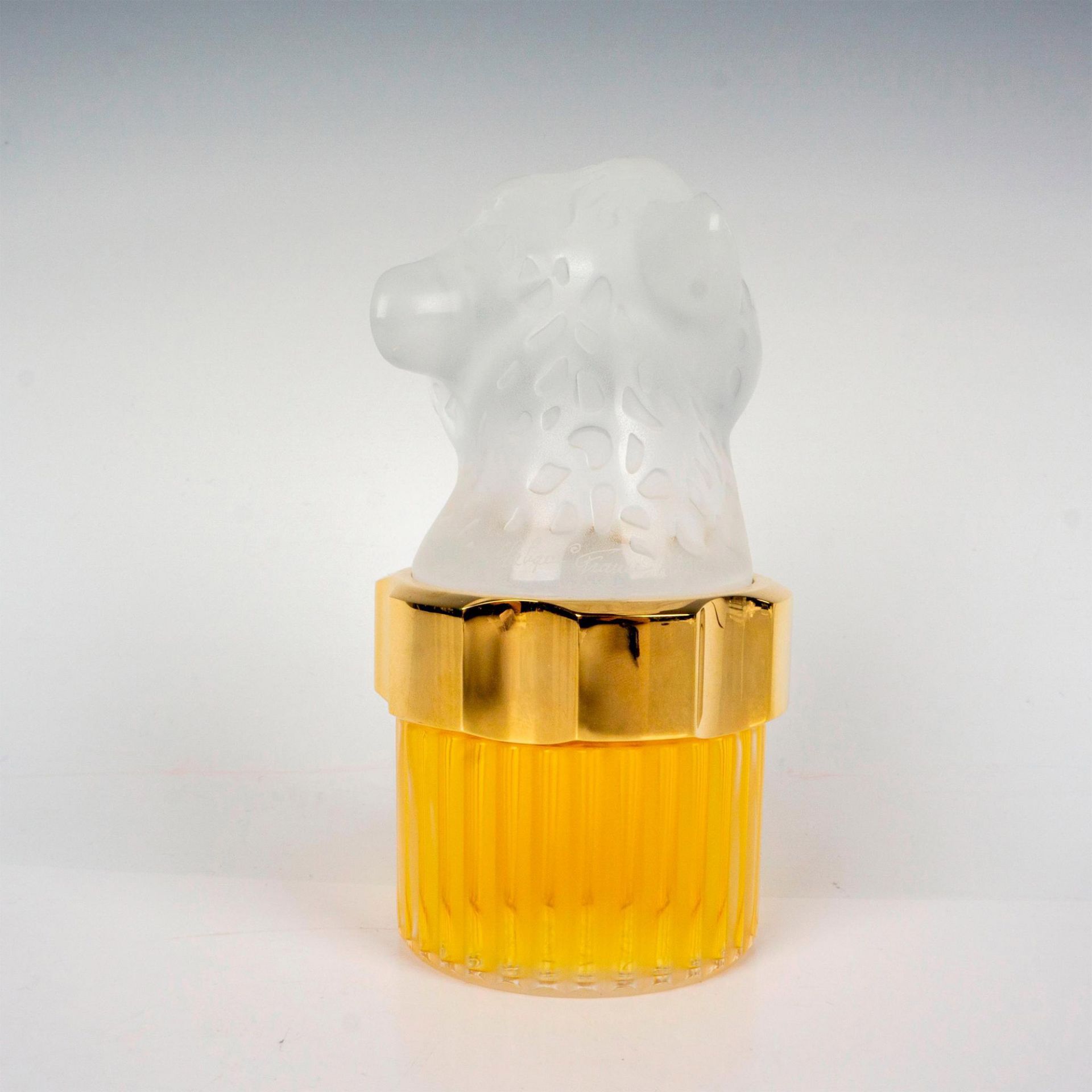 Lalique Crystal Perfume Bottle Flacon Collection, Panther - Bild 2 aus 3