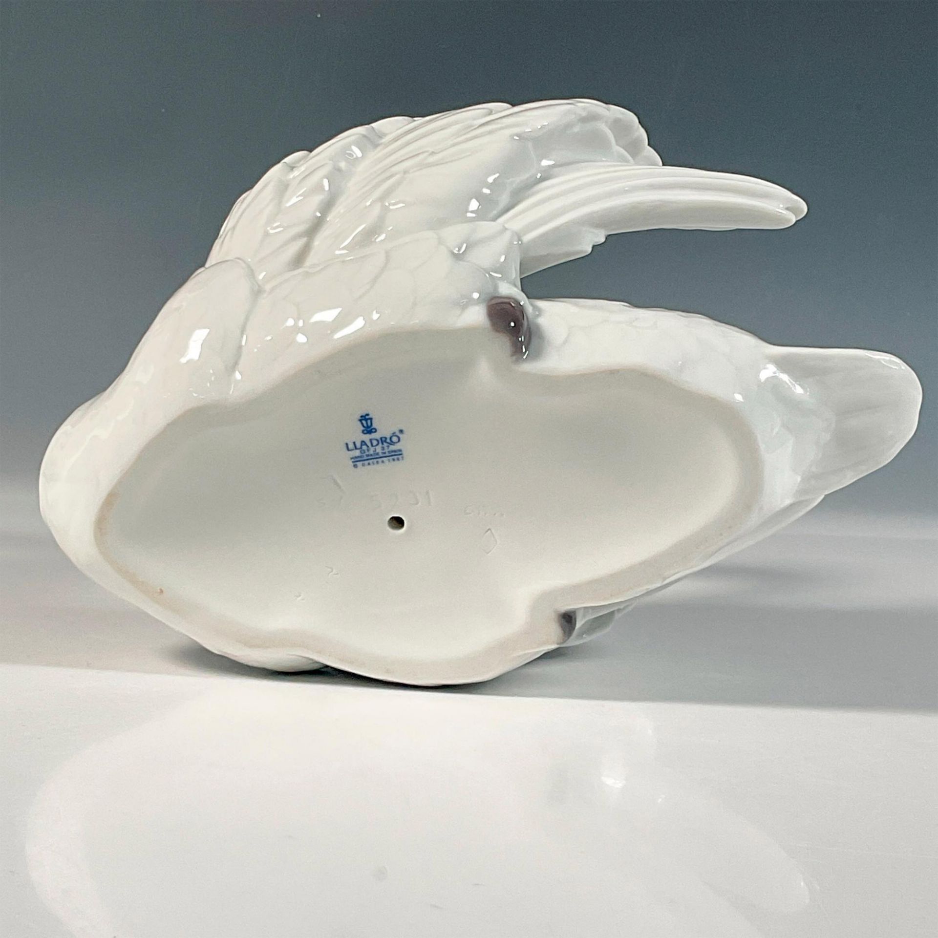 Swan With Wings Spread 1005231 - Lladro Porcelain Figurine - Image 5 of 6