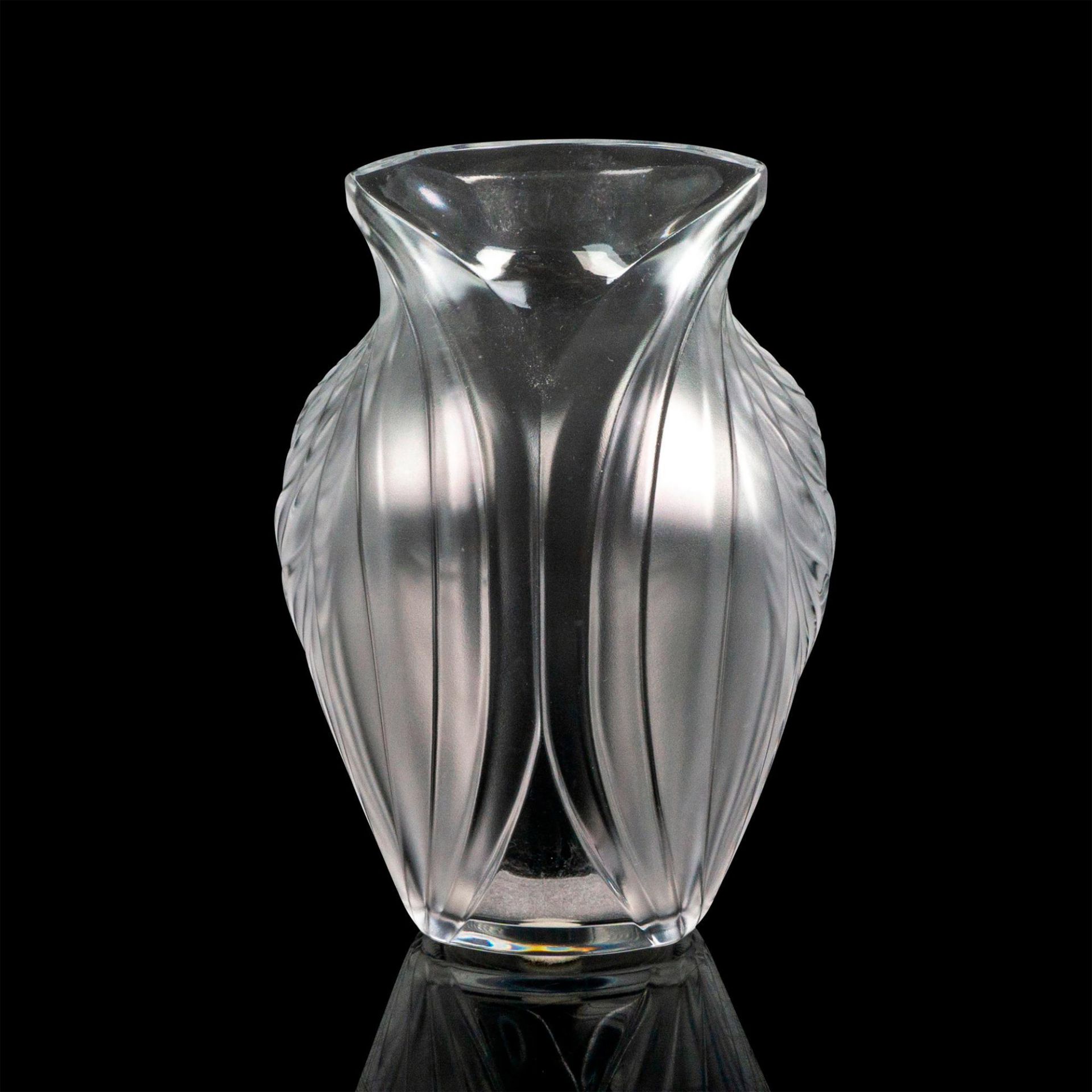 Lalique Crystal Vase, Pavie - Image 3 of 5
