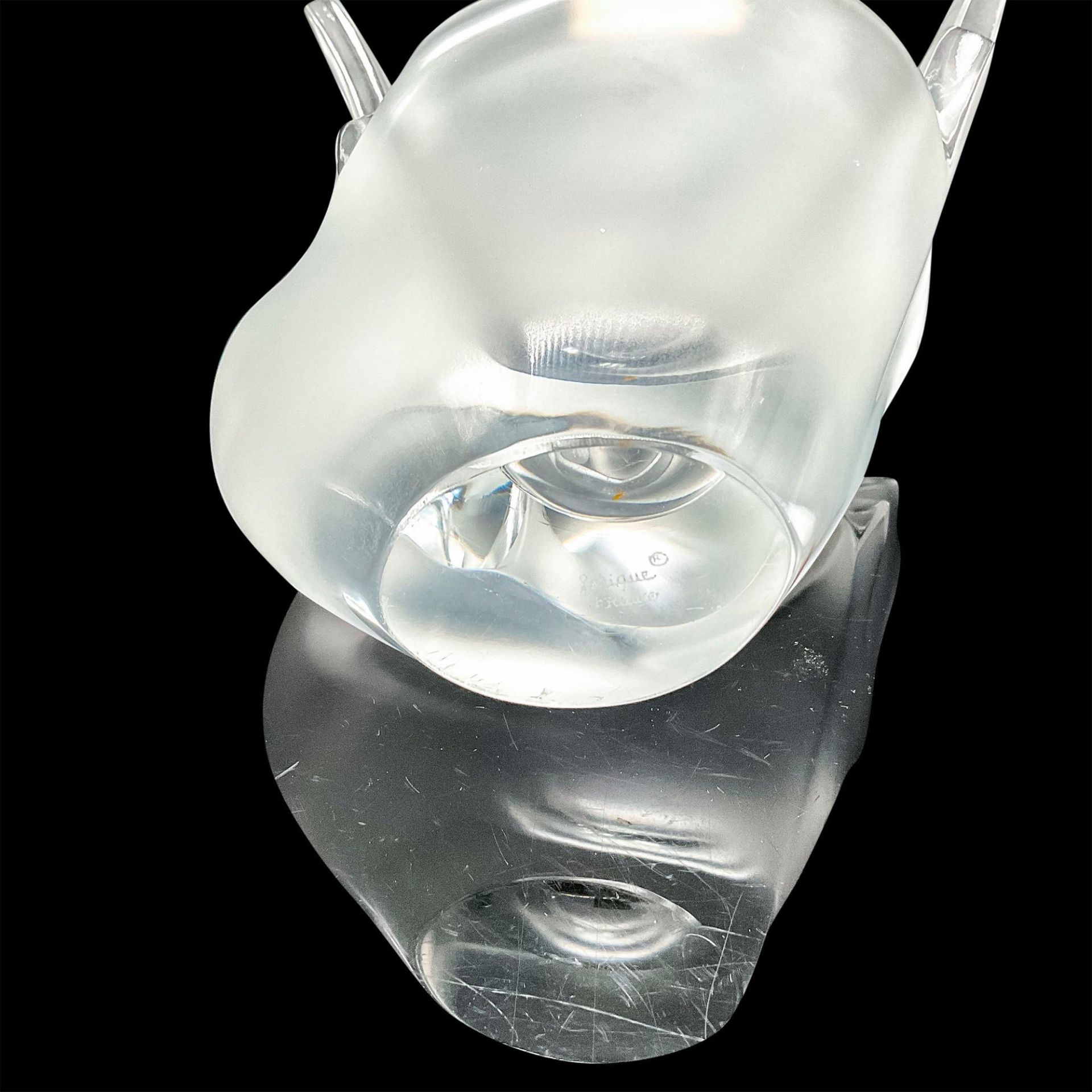 Lalique Crystal Sylvie Dove Vase - Bild 4 aus 4