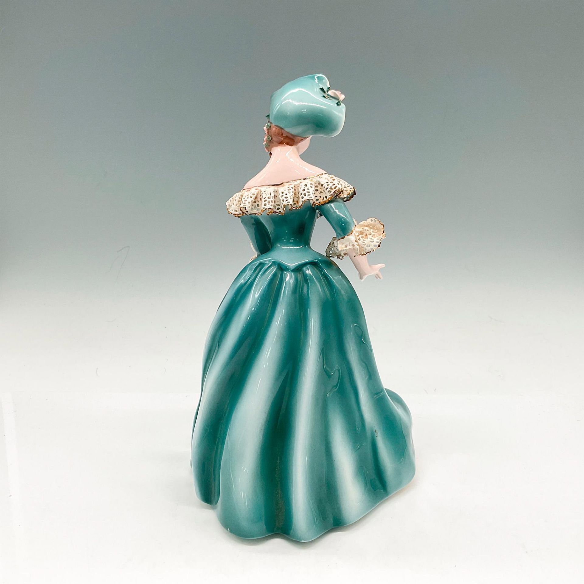 Florence Ceramics Porcelain Figurine, Musette - Bild 2 aus 4