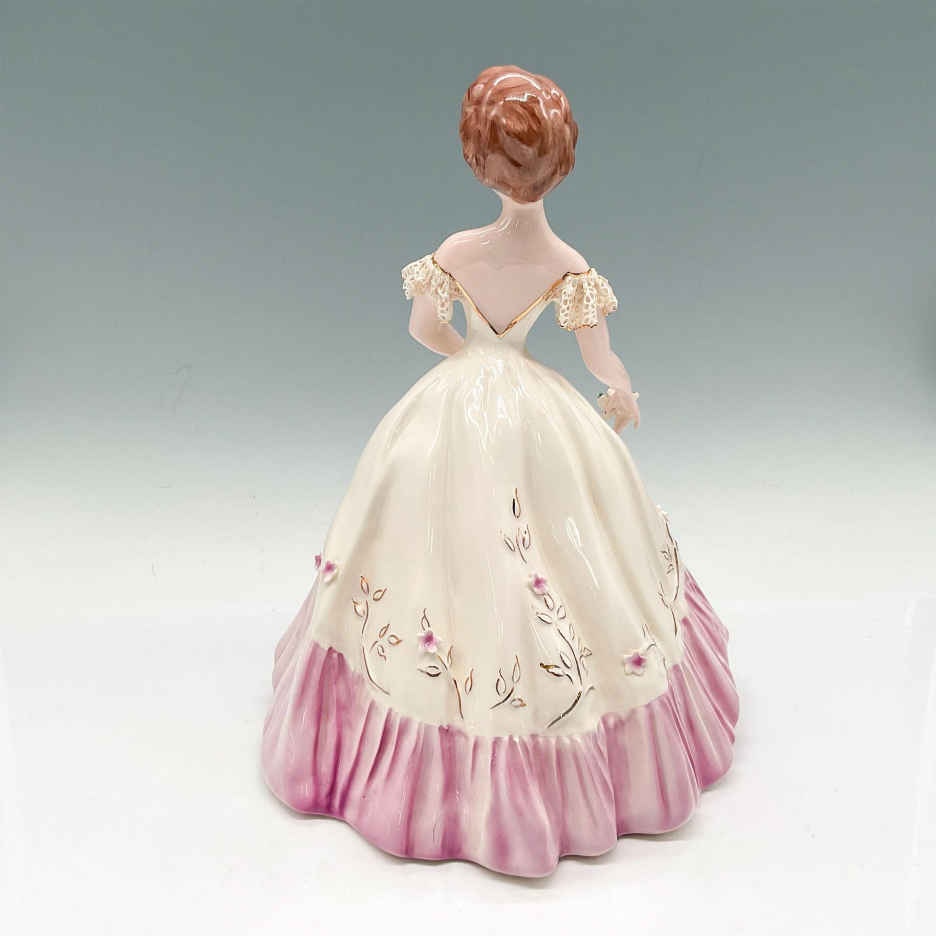 RARE Florence Ceramics Porcelain Figurine, Carol - Image 2 of 3