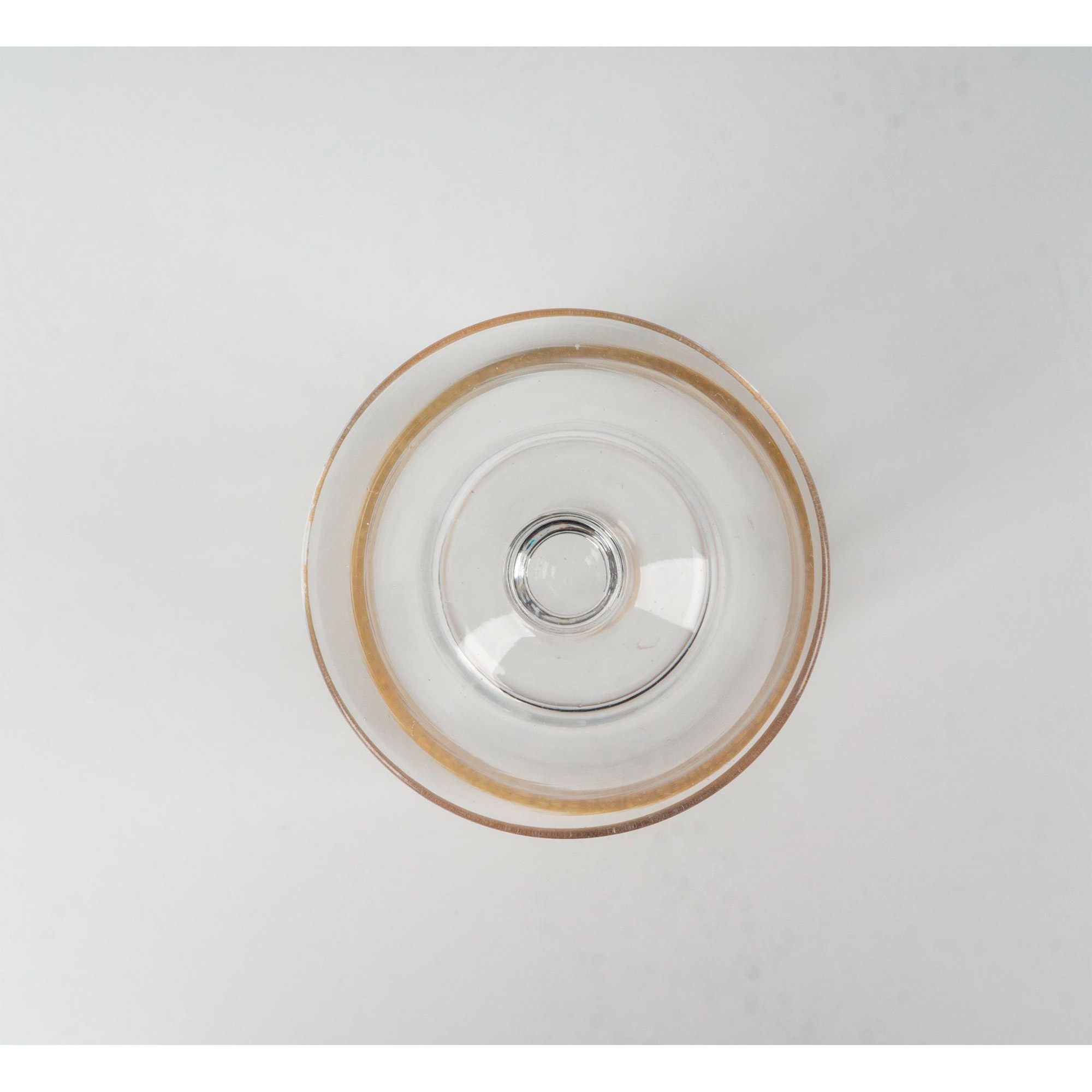 8pc Rambler Rose Gold Rimmed Iced Tea Glasses - Image 3 of 3