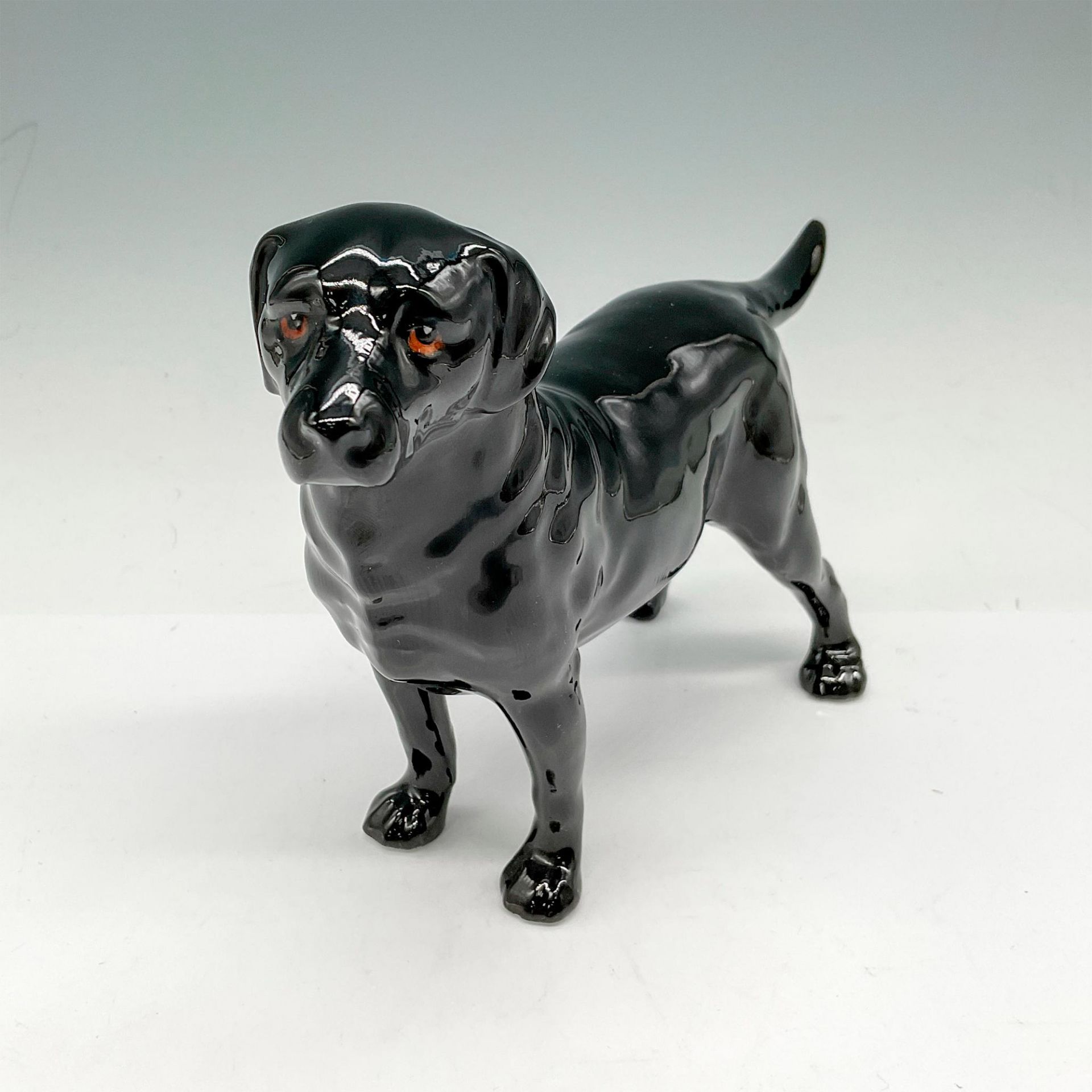 Royal Doulton Bone China Dog Figurine, Black Labrador HN2667