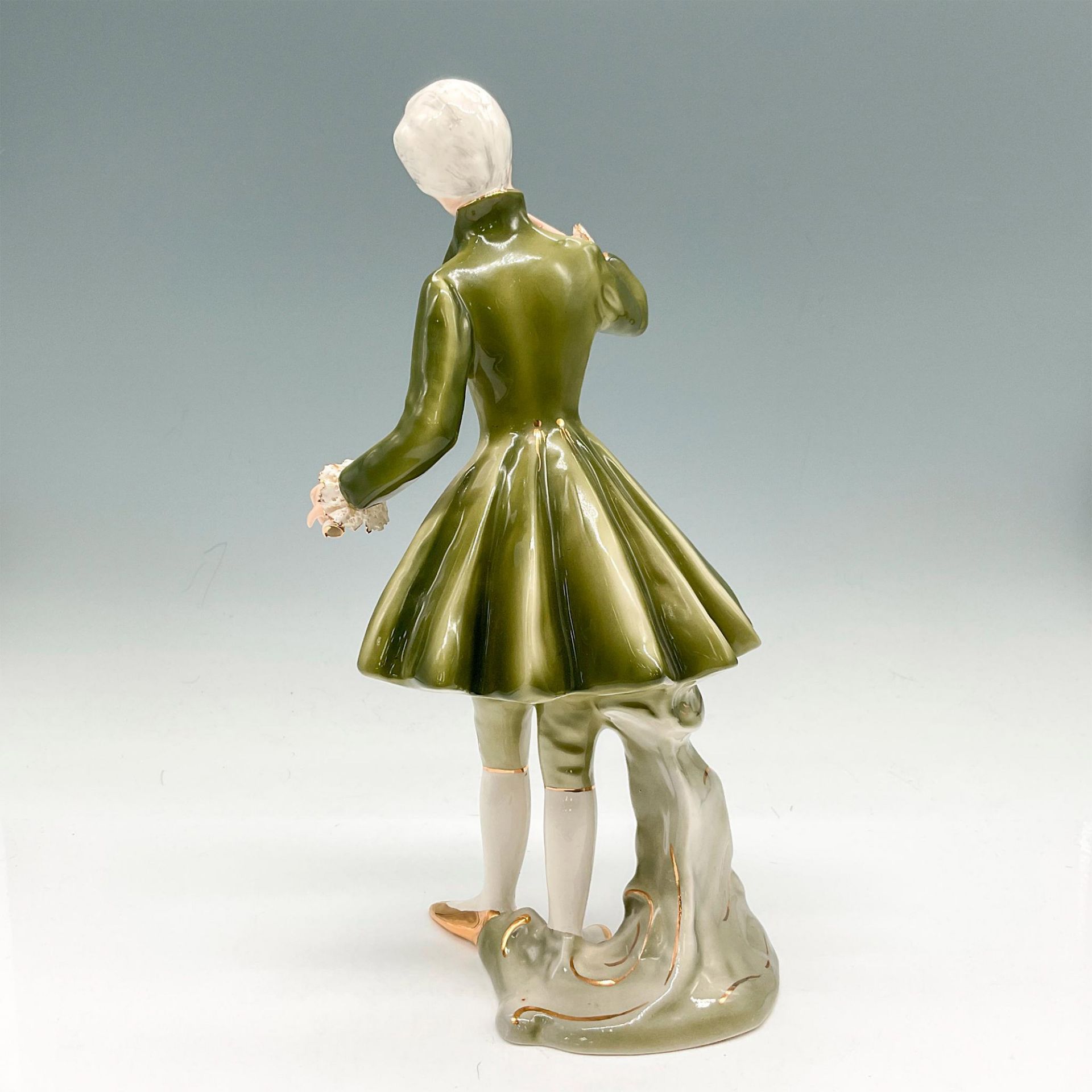 Florence Ceramics Porcelain Figurine, Leading Man - Image 2 of 3