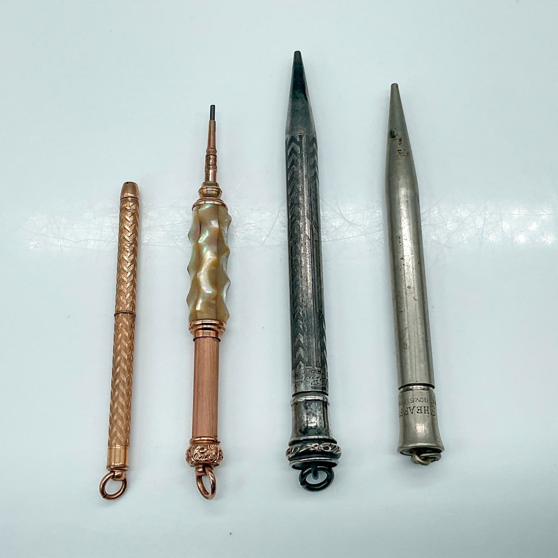 4pc Vintage Mechanical Pencil Pocket Companions - Image 2 of 3