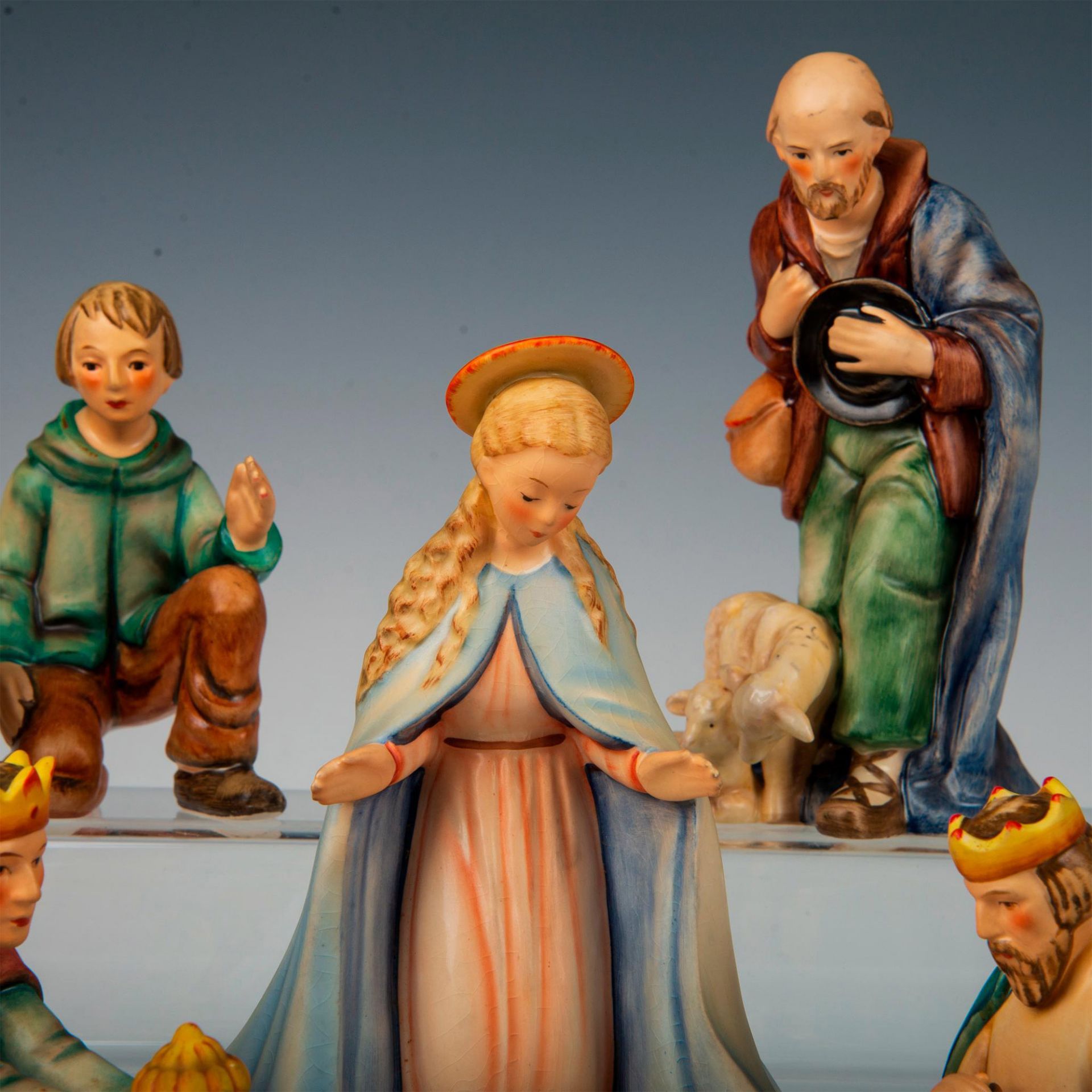 9pc Goebel Hummel Nativity Set - Image 2 of 6