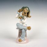 Lladro Porcelain Figurine, Dog Singer 1001155