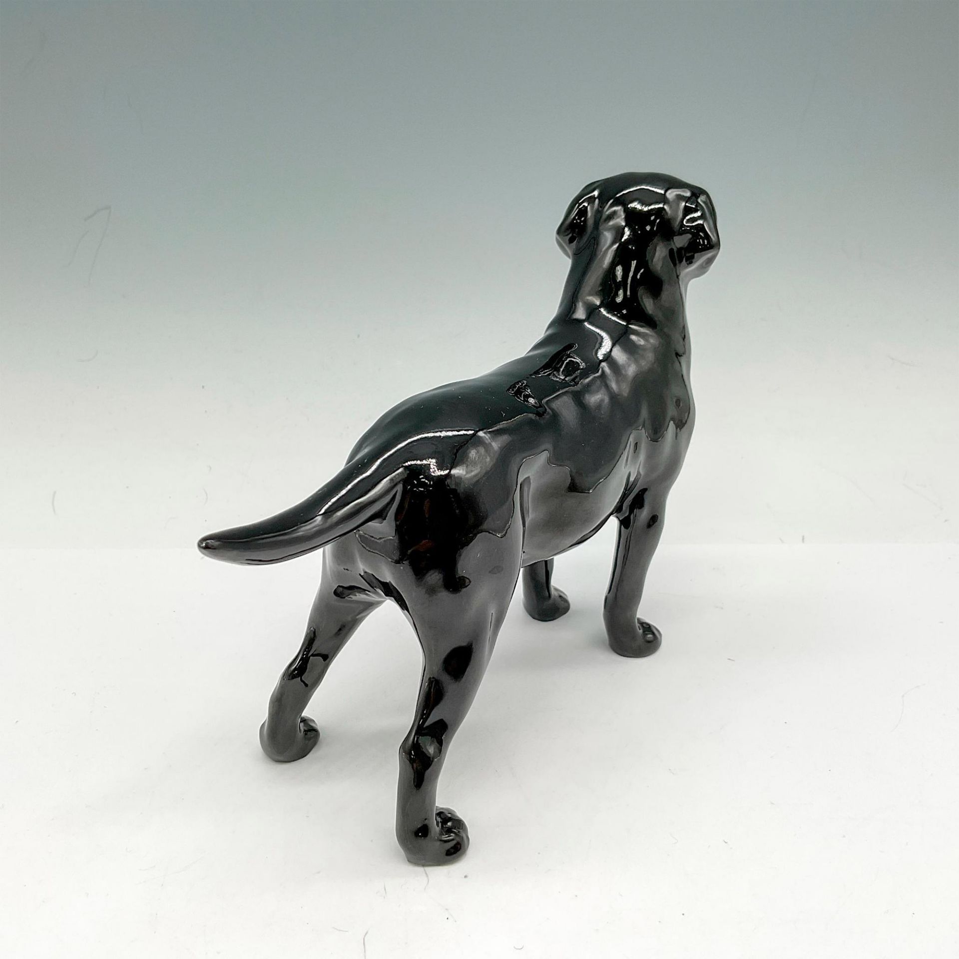 Royal Doulton Bone China Dog Figurine, Black Labrador HN2667 - Image 2 of 3